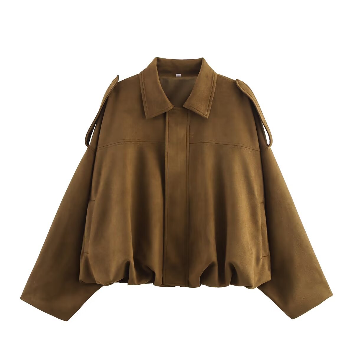 Suede Bomber Jacket