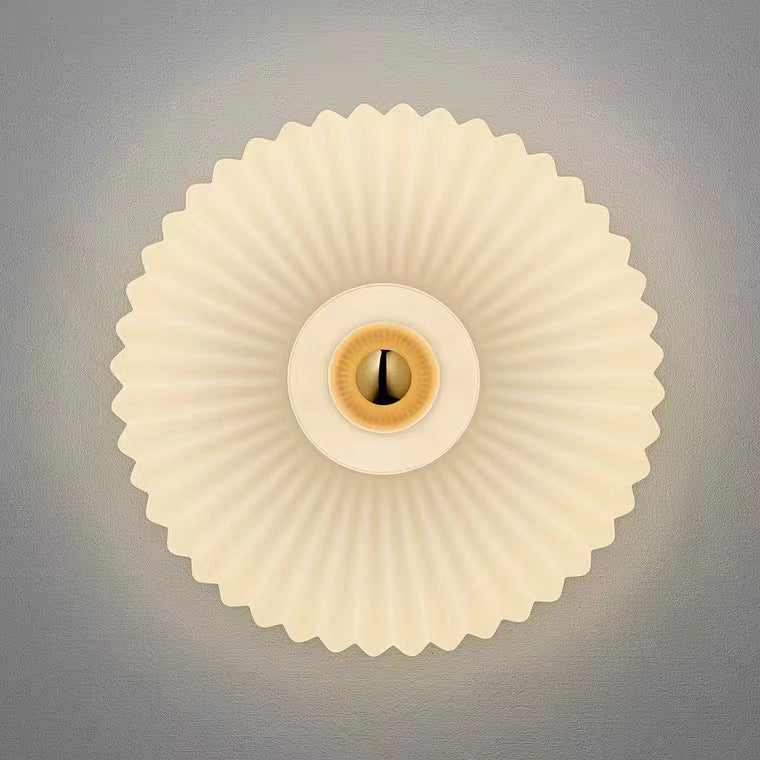 Vintage Glass Wall Sconce