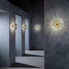 Vintage Glass Wall Sconce