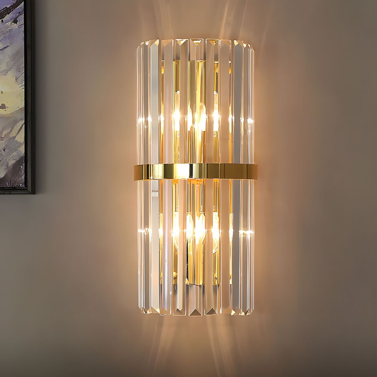 Crystal Wall Sconce