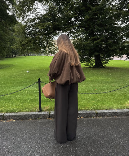 Suede Bomber Jacket