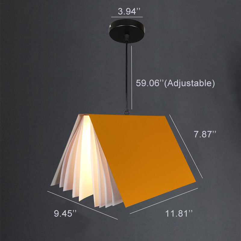 Flying Book Pendant Light