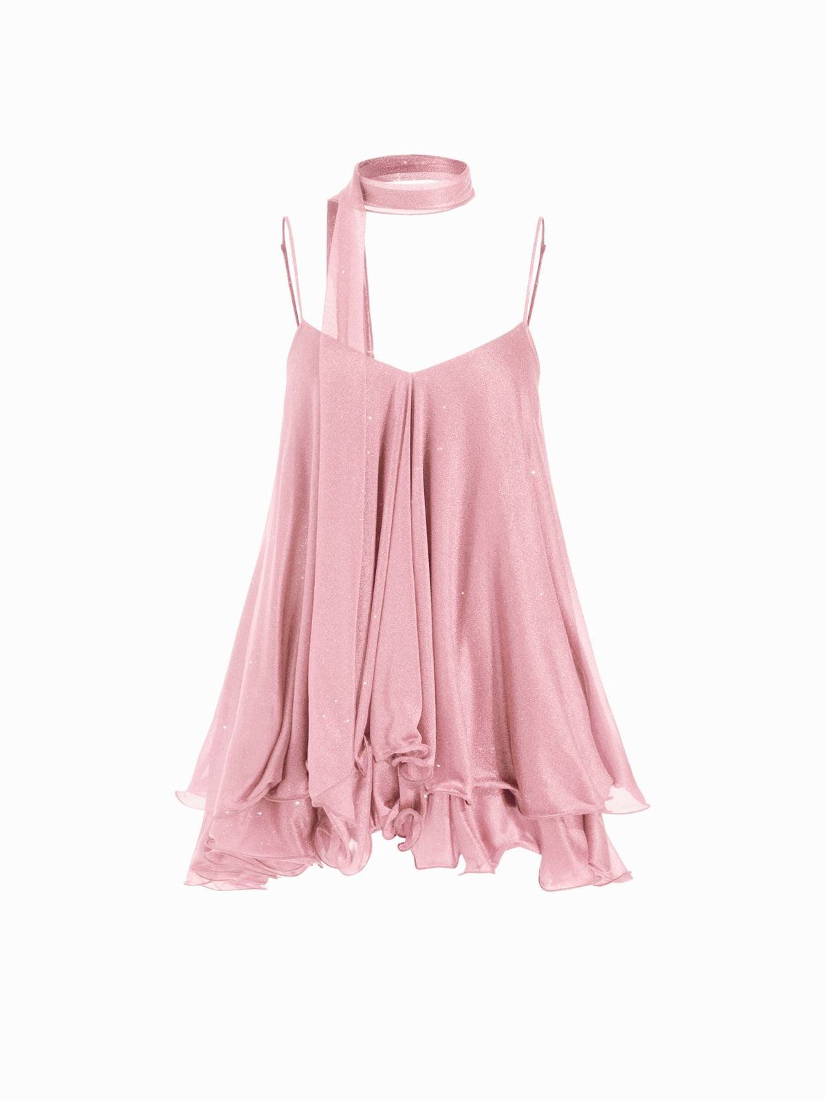 Chic Sequin V-Neck Mini Dress