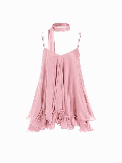 Chic Sequin V-Neck Mini Dress