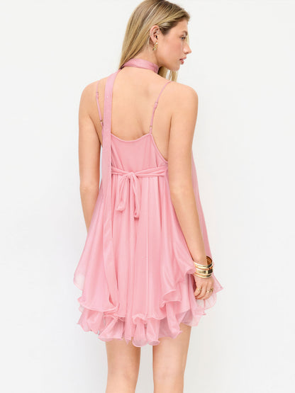 Chic Sequin V-Neck Mini Dress