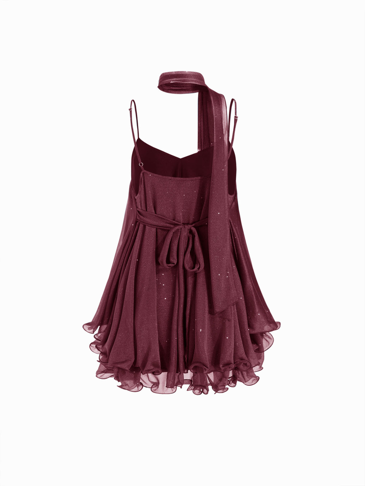 Chic Sequin V-Neck Mini Dress