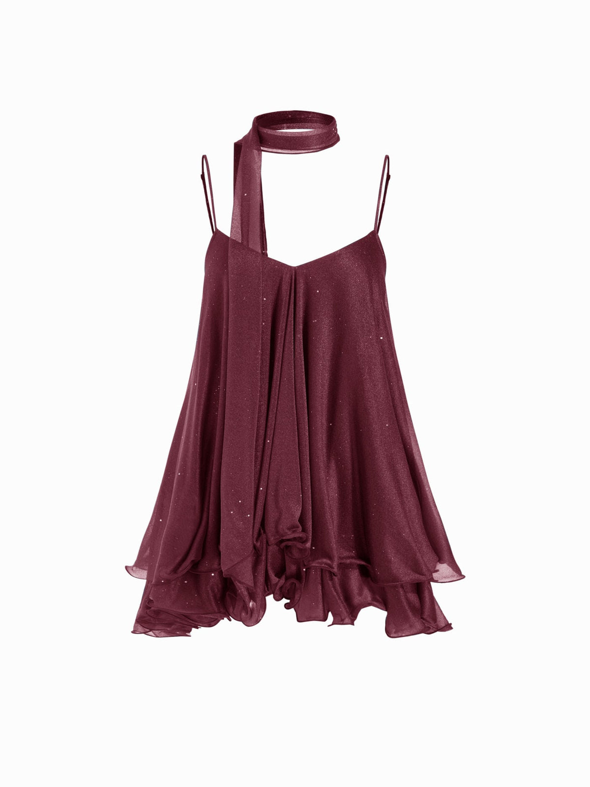Chic Sequin V-Neck Mini Dress