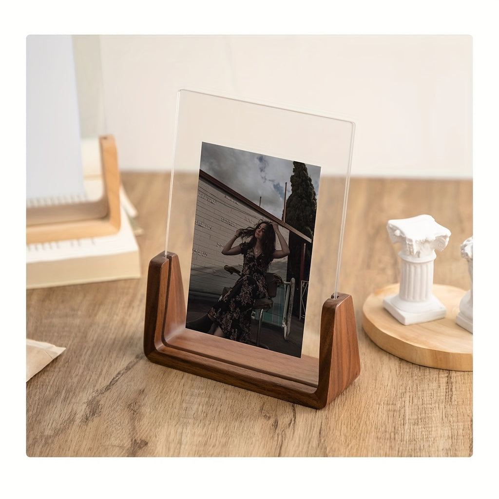 U Shaped Acrylic Photo Frame