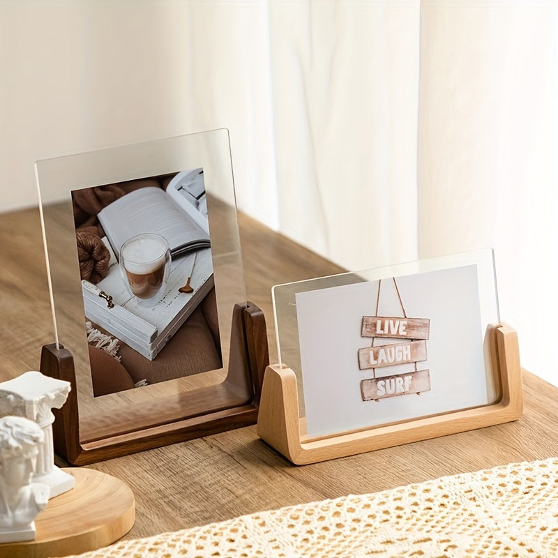 U Shaped Acrylic Photo Frame