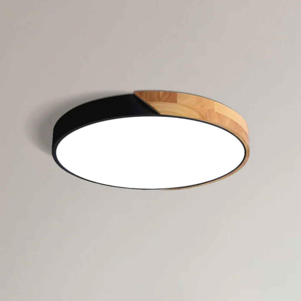 Nordic Wooden LED Ceiling Light