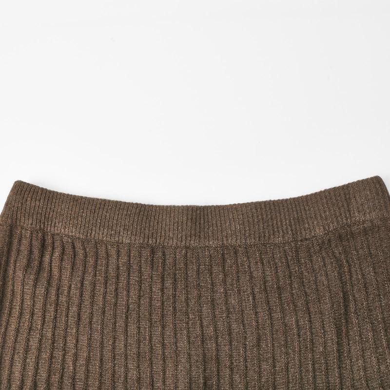 Ribbed Knit Three Piece Set