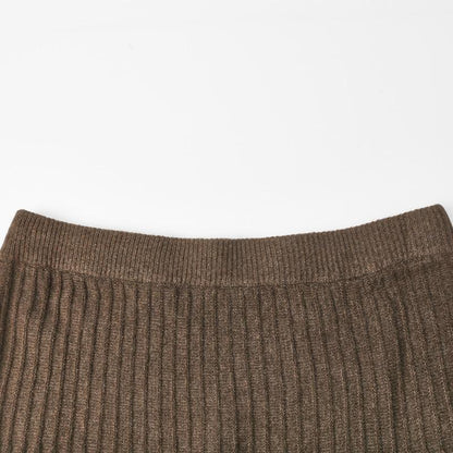 Ribbed Knit Three Piece Set