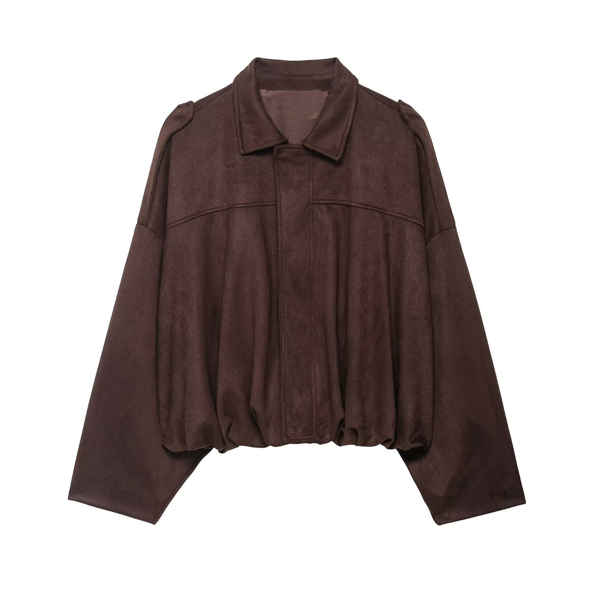 Suede Bomber Jacket
