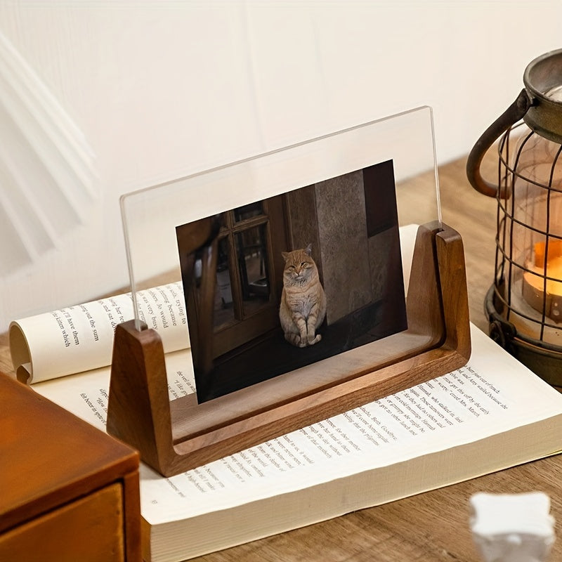 U Shaped Acrylic Photo Frame