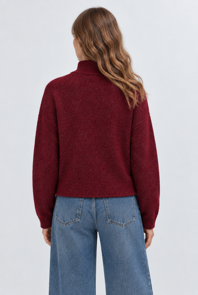Knitted button cardigan