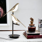 Golden Birdlight Wall Lamp
