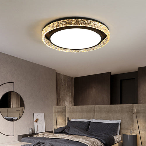 Crystal Halo Dimmable LED Ceiling Light