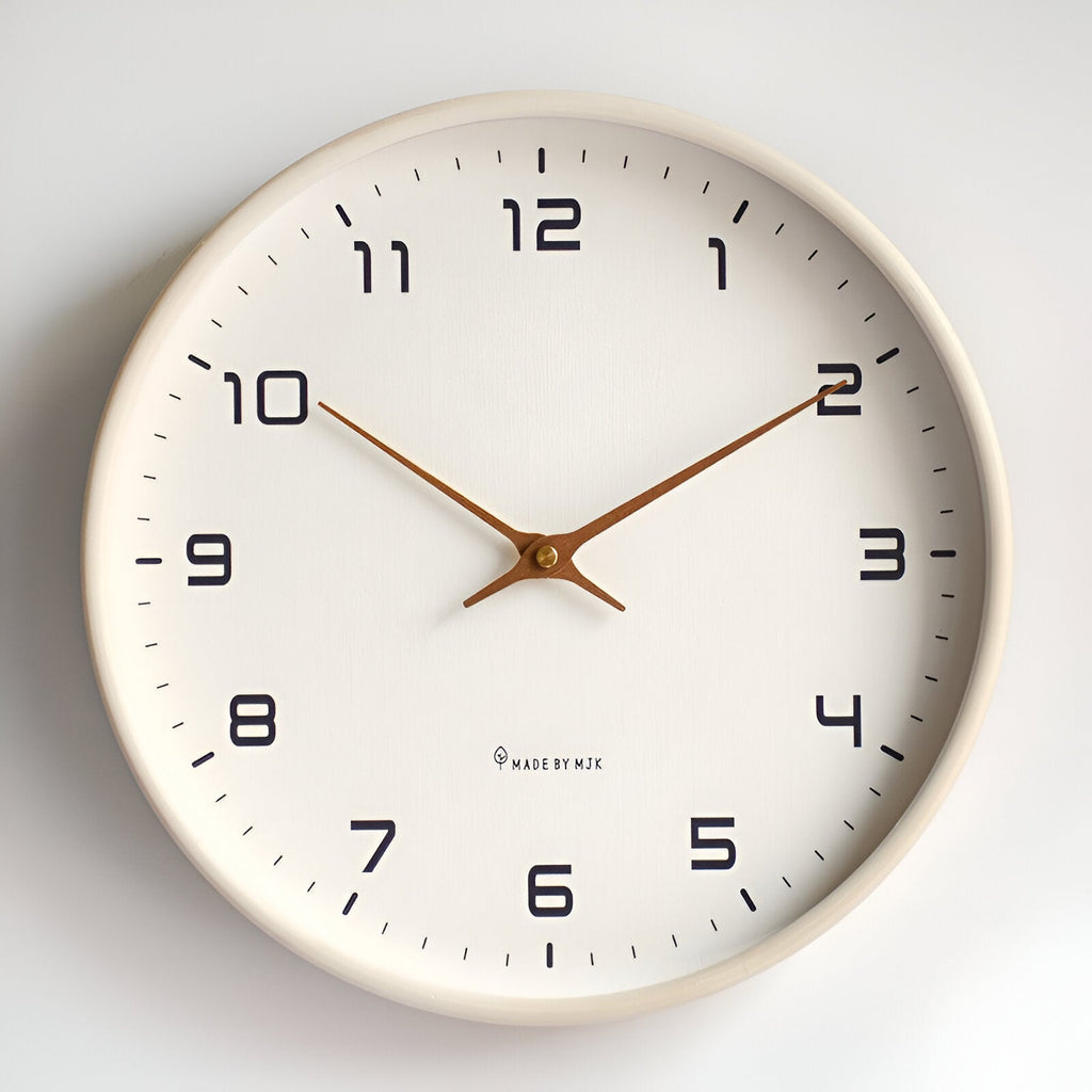 Nordic Wood Wall Clock