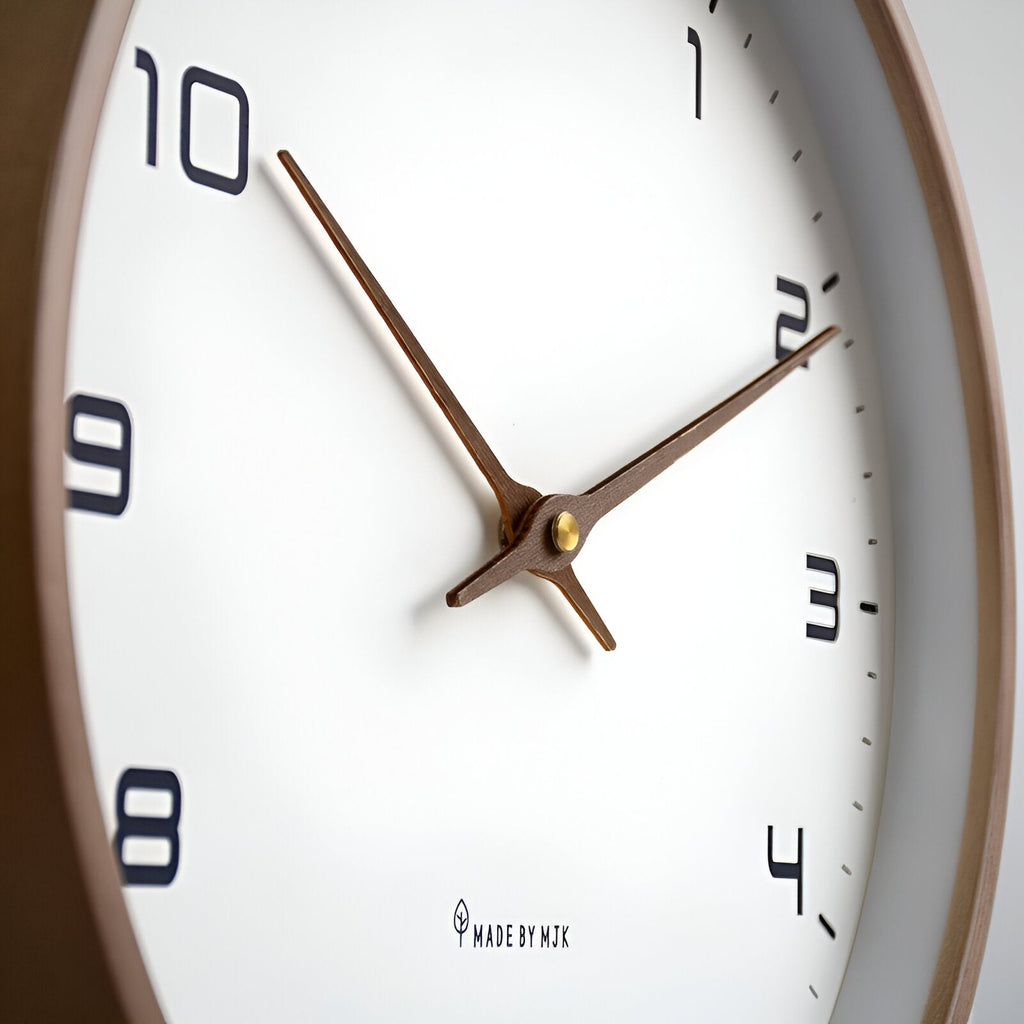 Nordic Wood Wall Clock