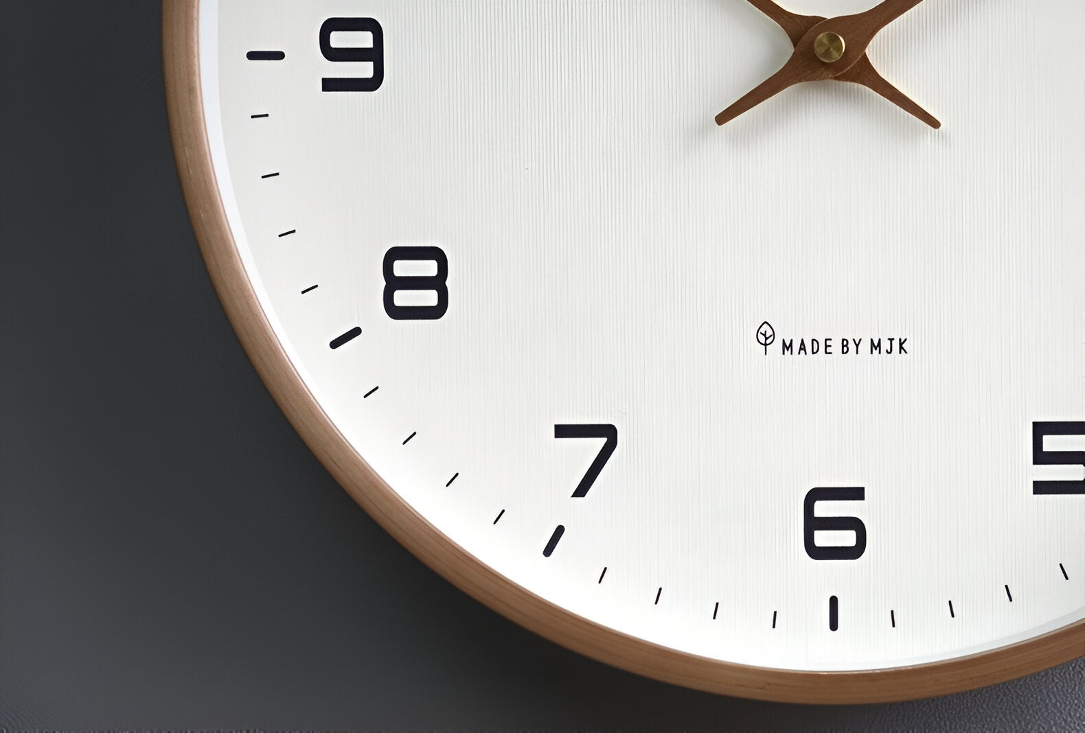 Nordic Wood Wall Clock