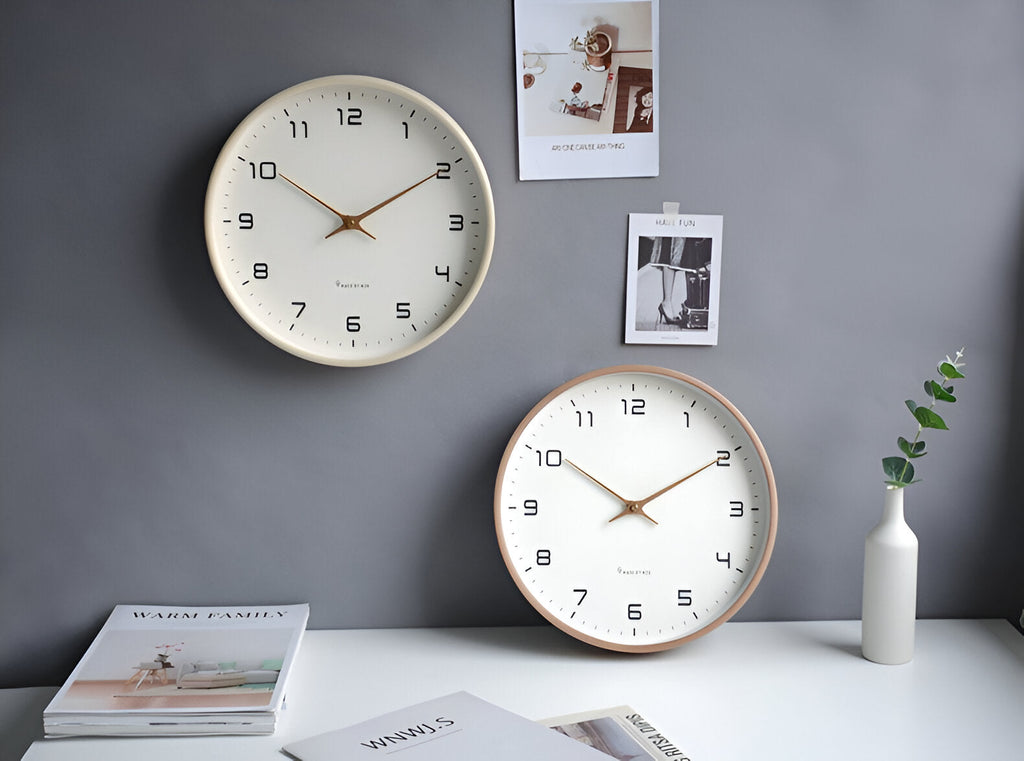 Nordic Wood Wall Clock