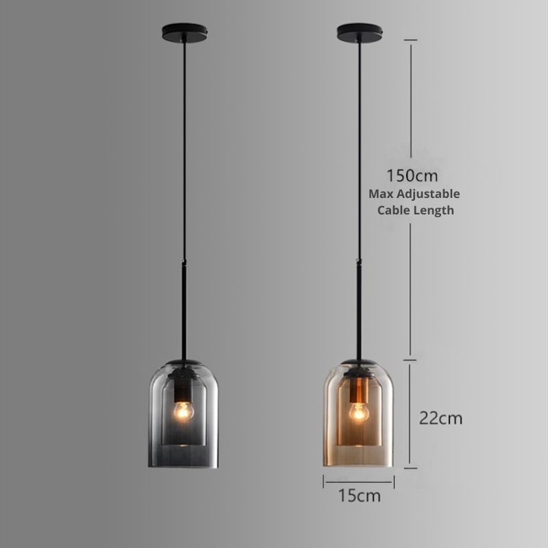 Nordic Glass Pendant Lamp