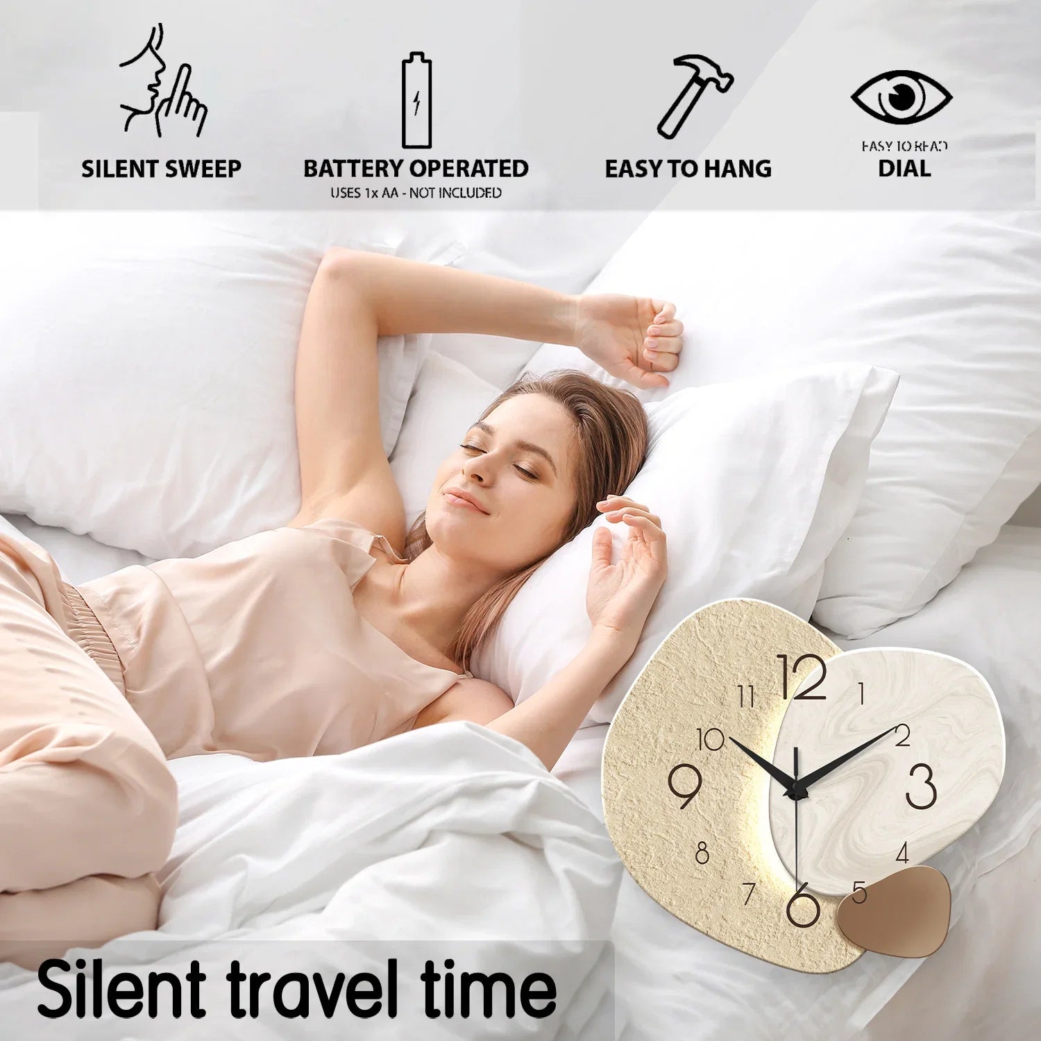 TempoStone Wall Clock