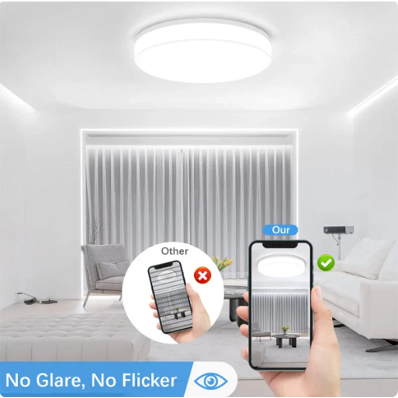 Ultra-Thin Round LED Ceiling Lamp