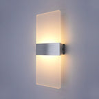 Modern LED Wall Lamp Silver 12W