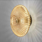 Vintage Glass Wall Sconce
