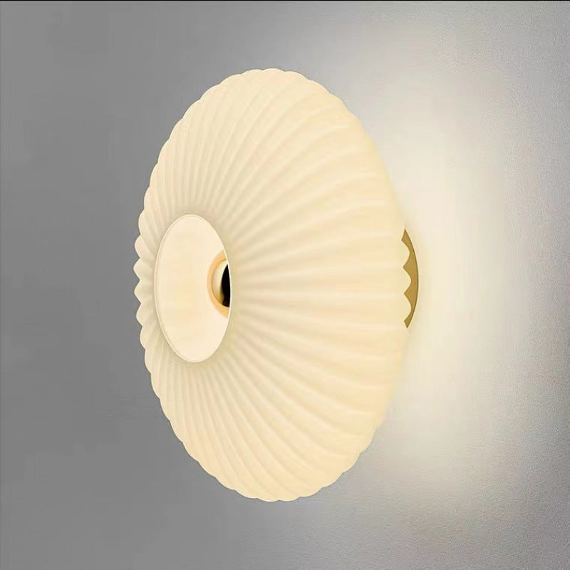 Vintage Glass Wall Sconce