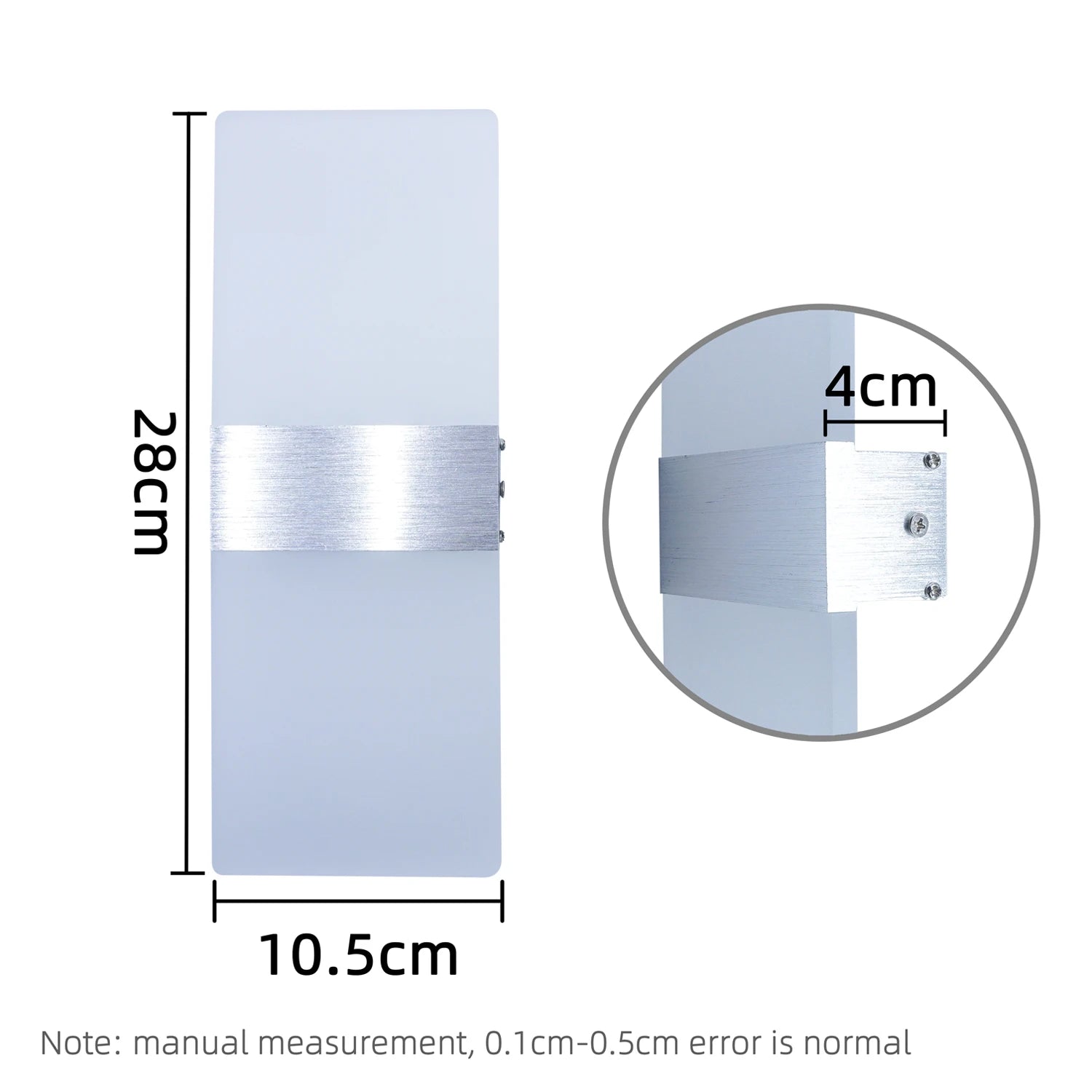 Minimalist LED Wall Sconce