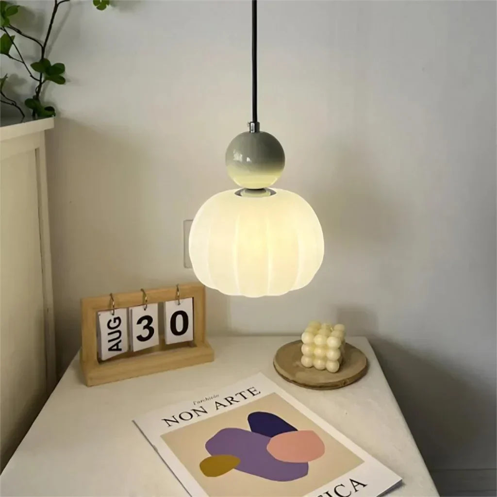 Nordic Pumpkin Pendant Light