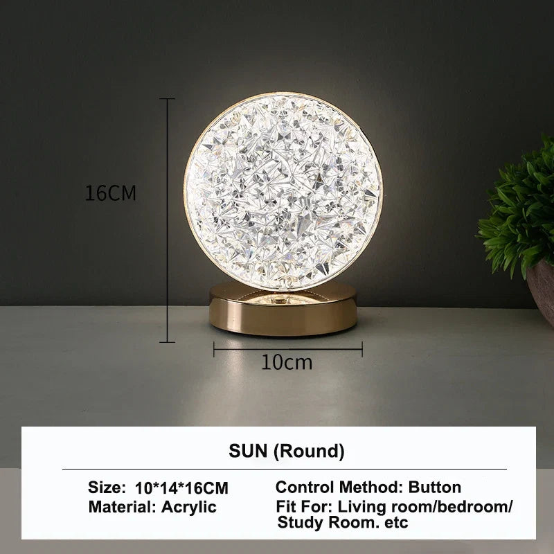 Stellora Crystal Night Light
