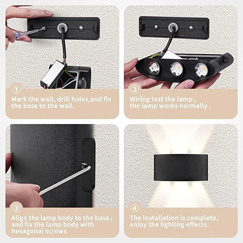 Up-Down LED Wall Sconce