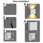 IP65 LED Wall Sconce 6W