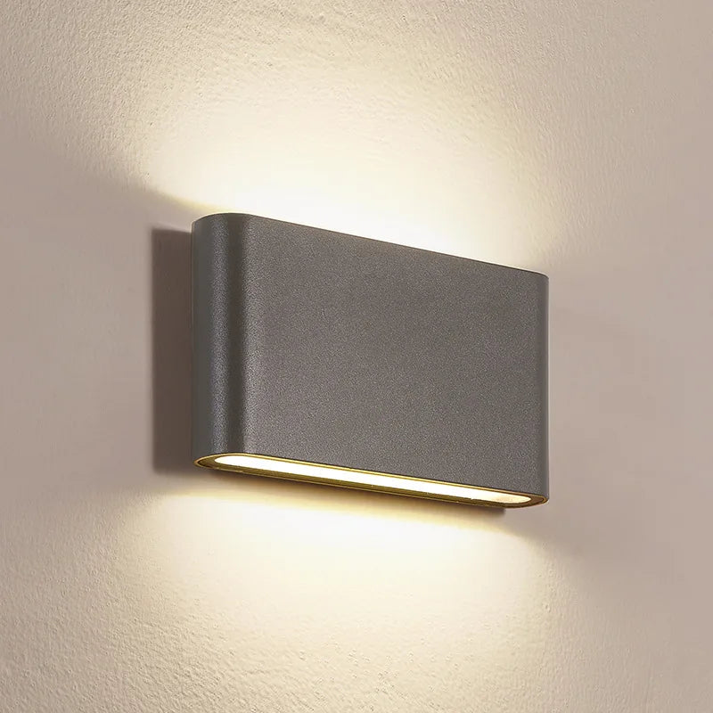 Nordic Wall Light Aluminum IP65 Waterproof