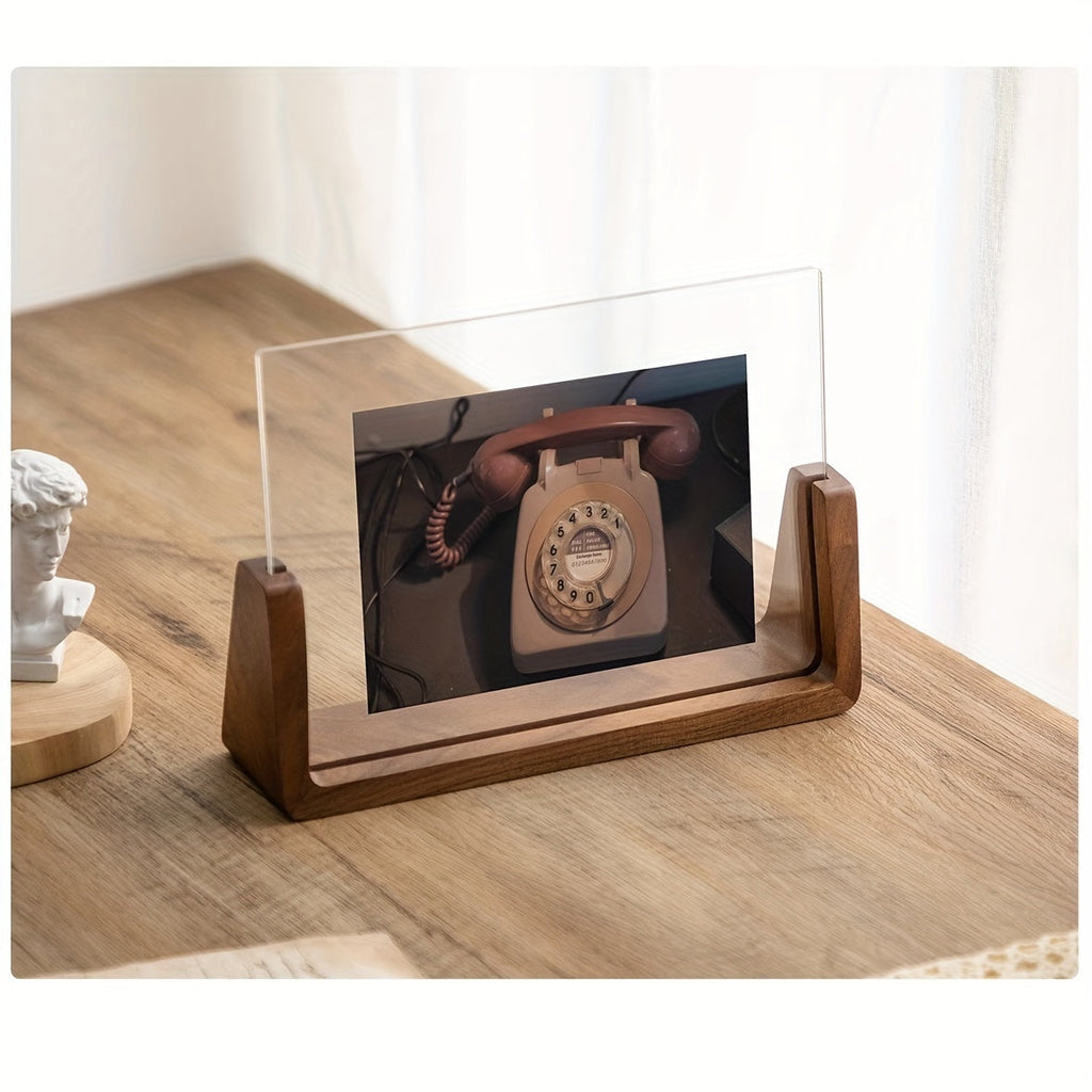 U Shaped Acrylic Photo Frame