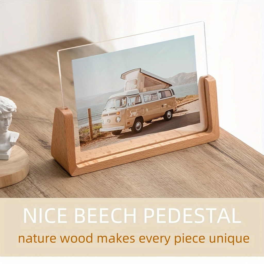 U Shaped Acrylic Photo Frame