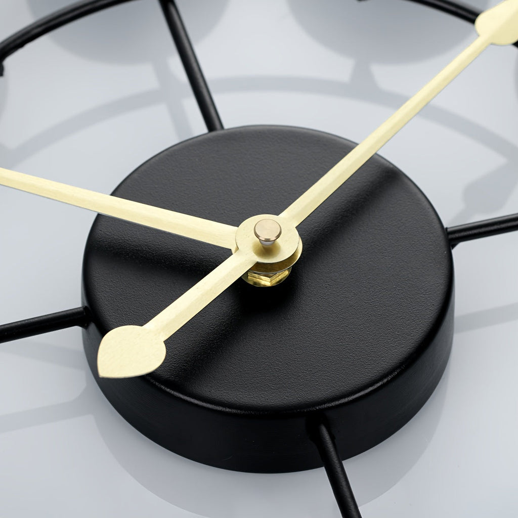 Retro Metal Wall Clock