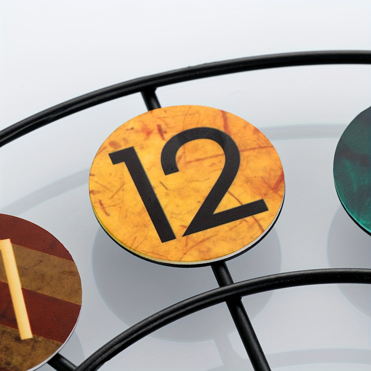 Retro Metal Wall Clock