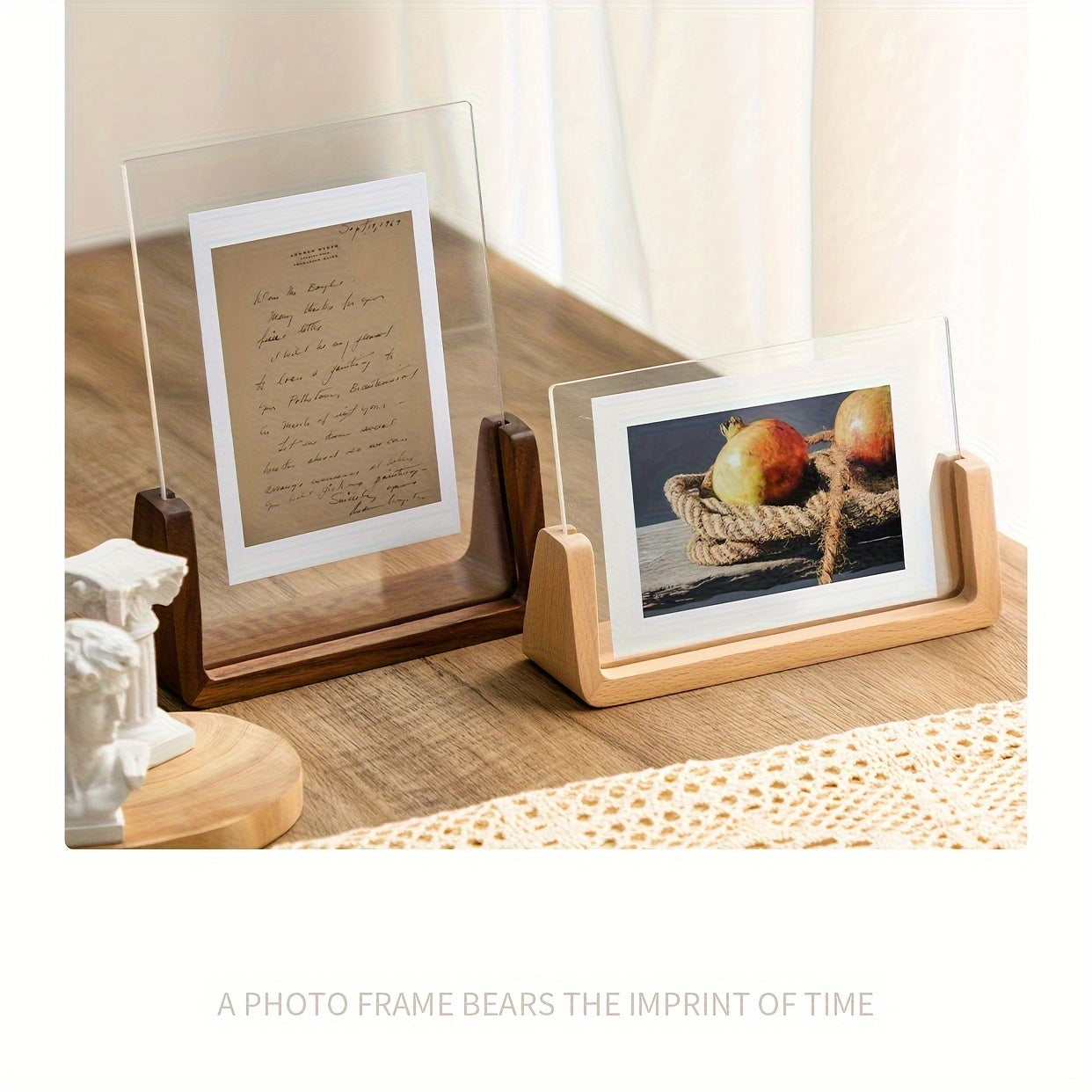 U Shaped Acrylic Photo Frame