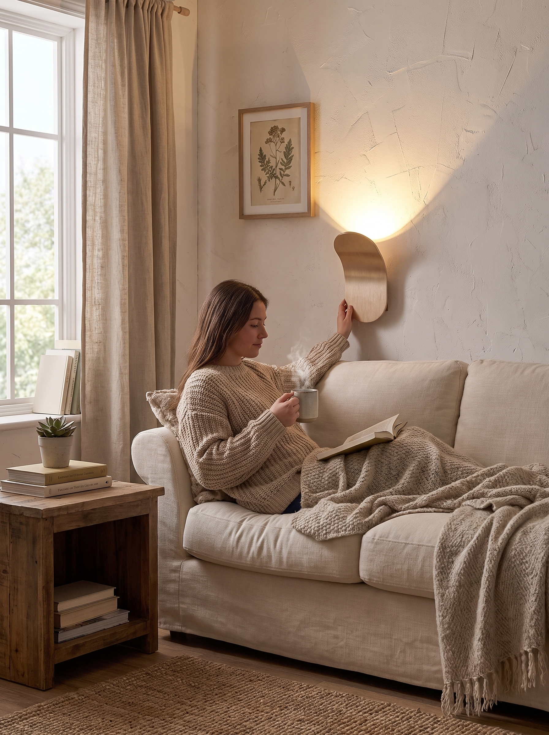 Nordic Minimalist LED Wall Lamp - Light In Two Directions