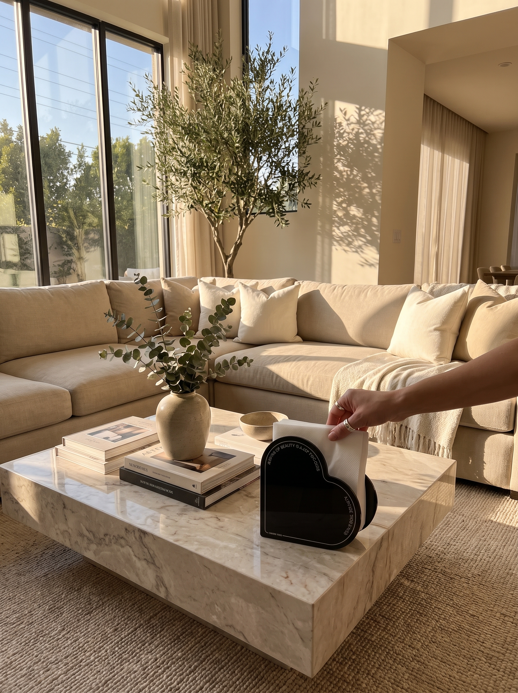 ScandiArc Table Lamp lifestyle - A Single Uninterrupted Line