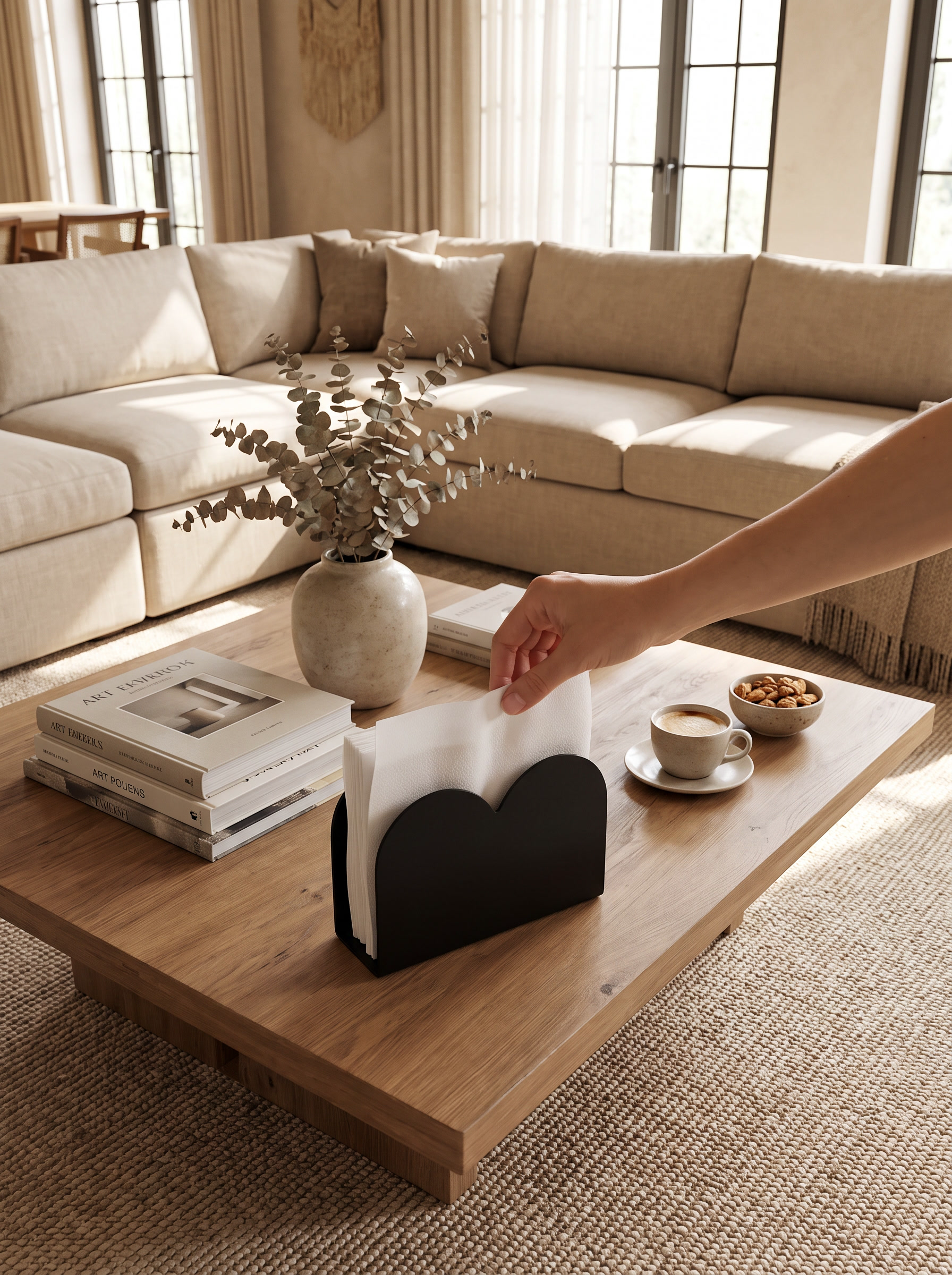 ScandiArc Table Lamp lifestyle - A Shape That Holds Its Own