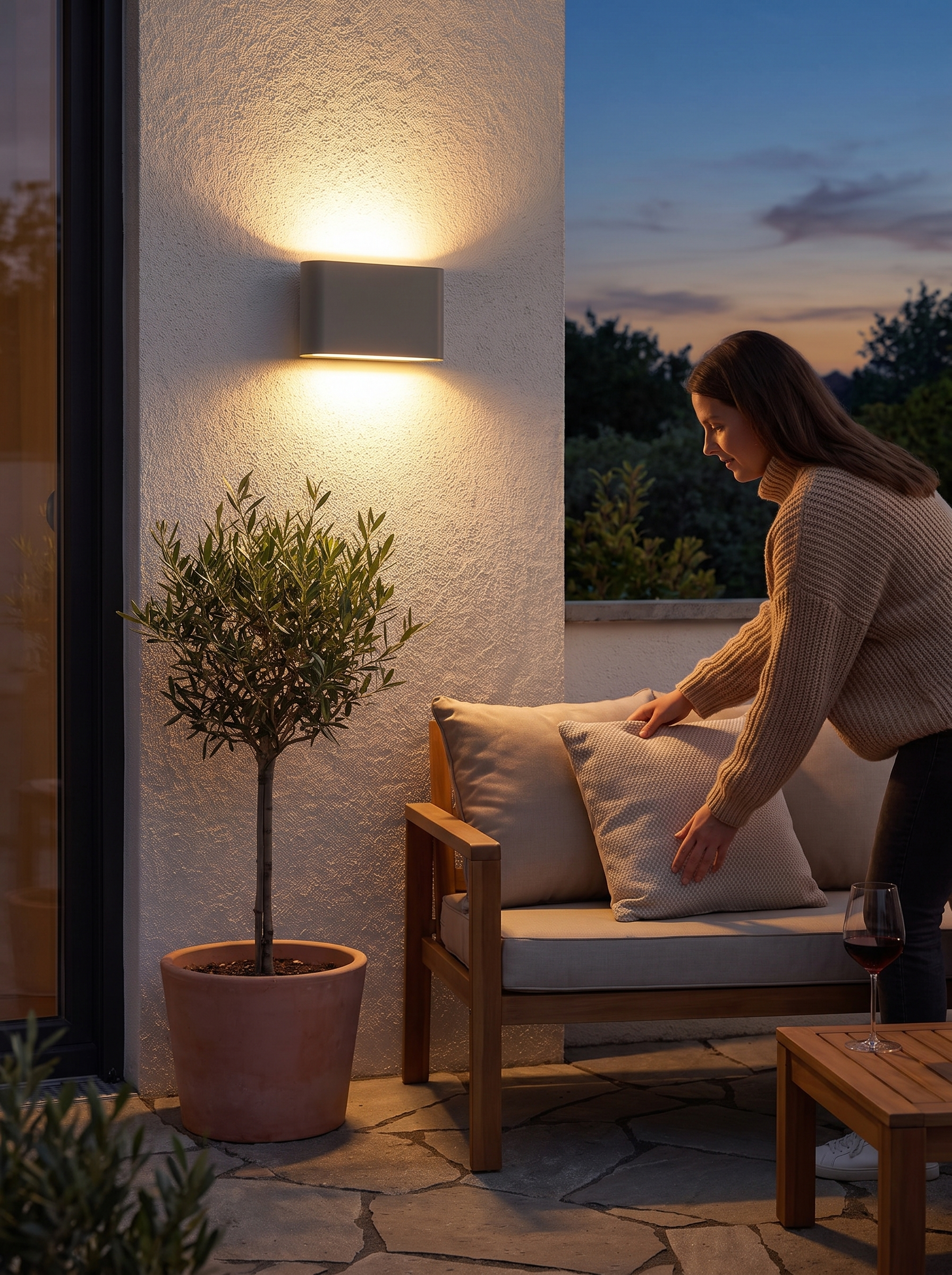 Nue Ritual Nordic Aluminum Wall Light: No Separate Driver To Hide