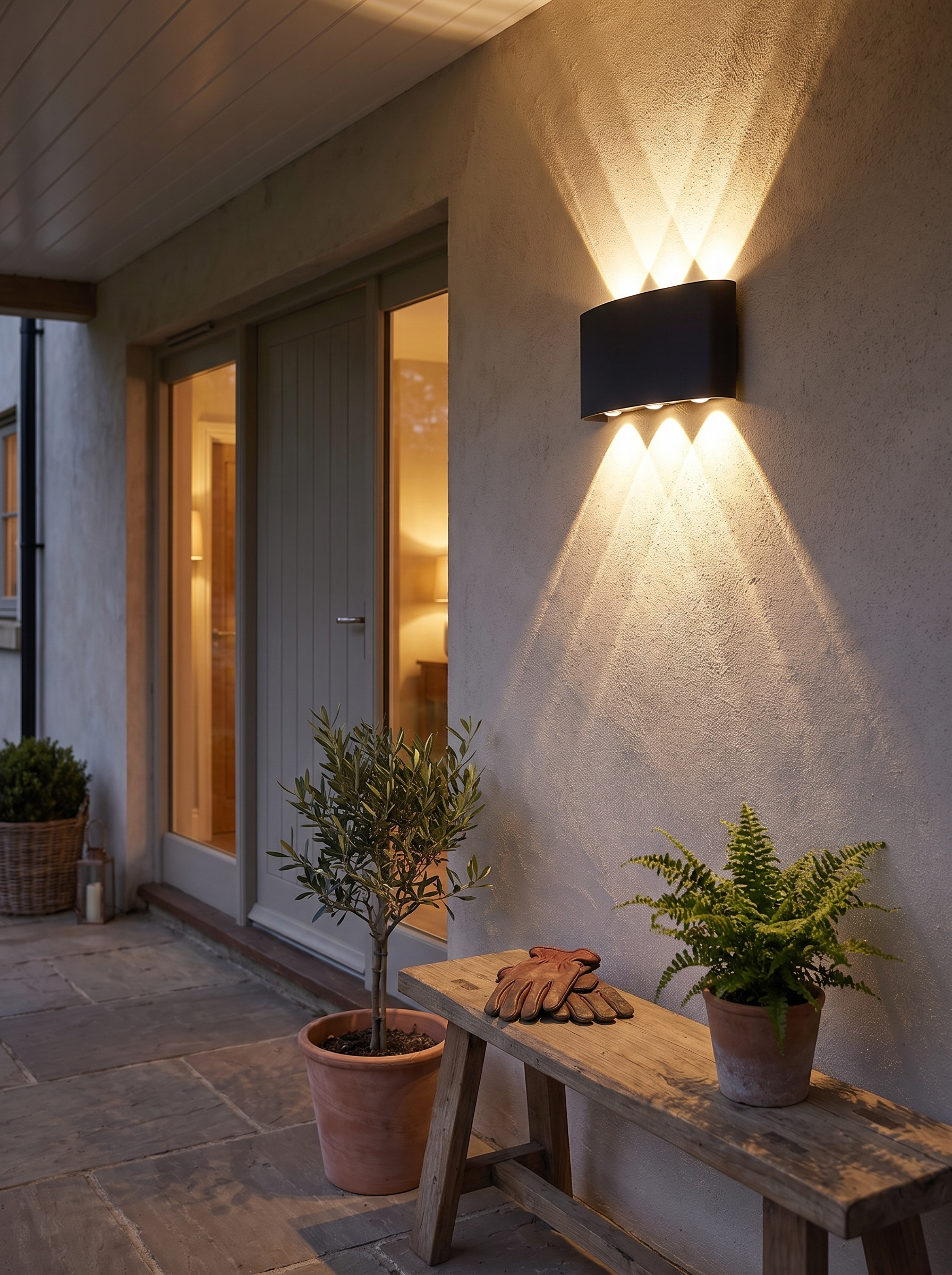 Nue Ritual Up-Down LED Wall Sconce: From The Hallway To The Porch