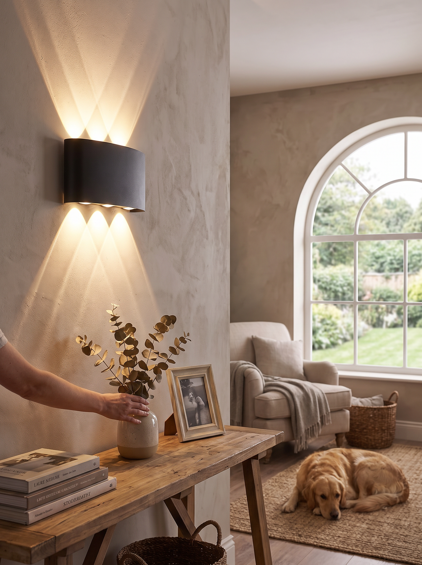 Nue Ritual Up-Down LED Wall Sconce: Light That Reaches Every Corner