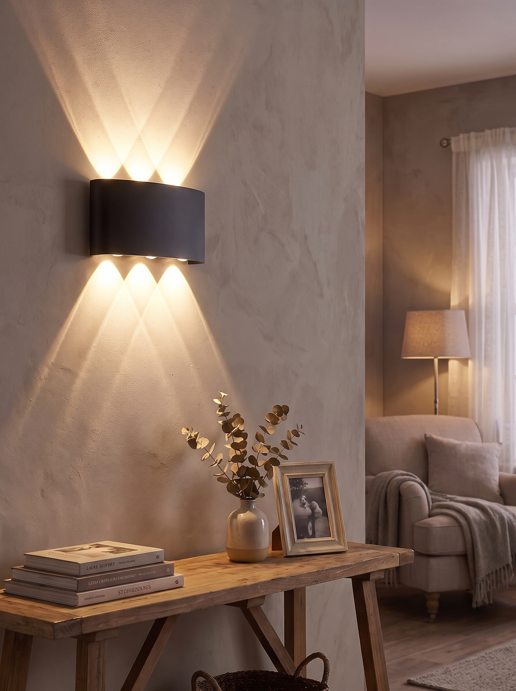 Nue Ritual Up-Down LED Wall Sconce: Built For Years On The Wall