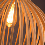Handcrafted Wooden Pendant Light
